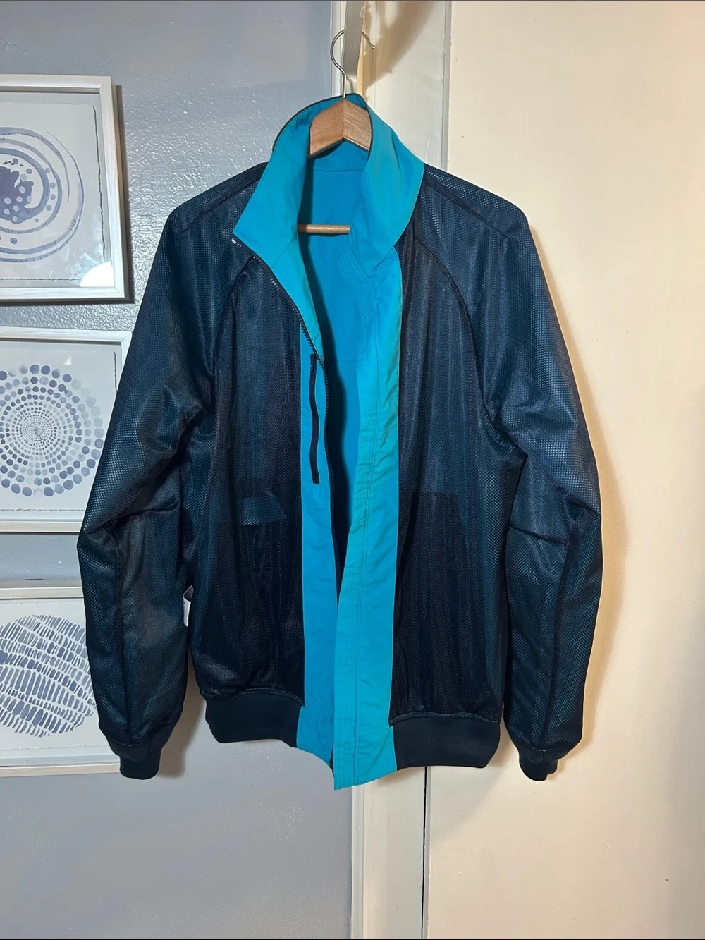 Lands' End Squall Wind Waterproof Lightweight Jacket Men's Big & Tall Size M/T